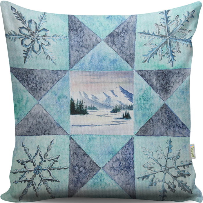 Aberto Design Cojín Multicolor 43 x 43 cm Aberto Design Cojín Multicolor 43 x 43 cm